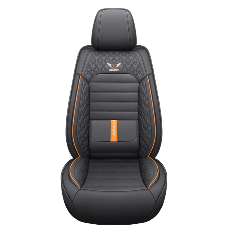 Ultra-Comfy & Durable Full-Wrap Leather Car Seat Covers