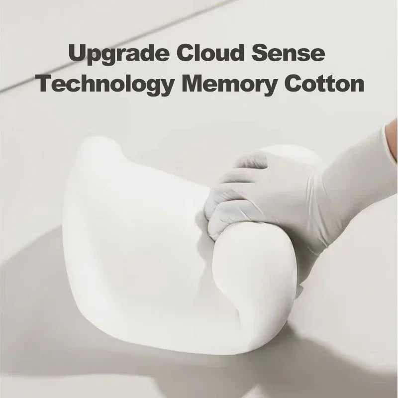 Car Memory Foam Neck Pillow Protection Lumbar Backrest Cushion