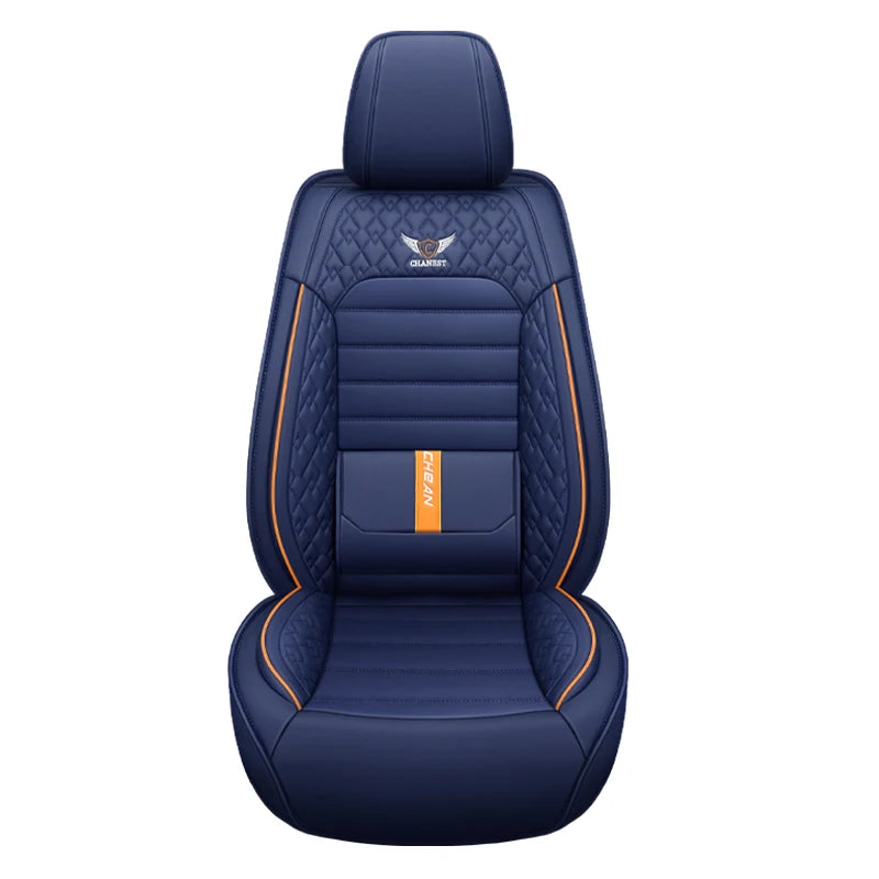 Ultra-Comfy & Durable Full-Wrap Leather Car Seat Covers
