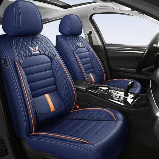 Ultra-Comfy & Durable Full-Wrap Leather Car Seat Covers