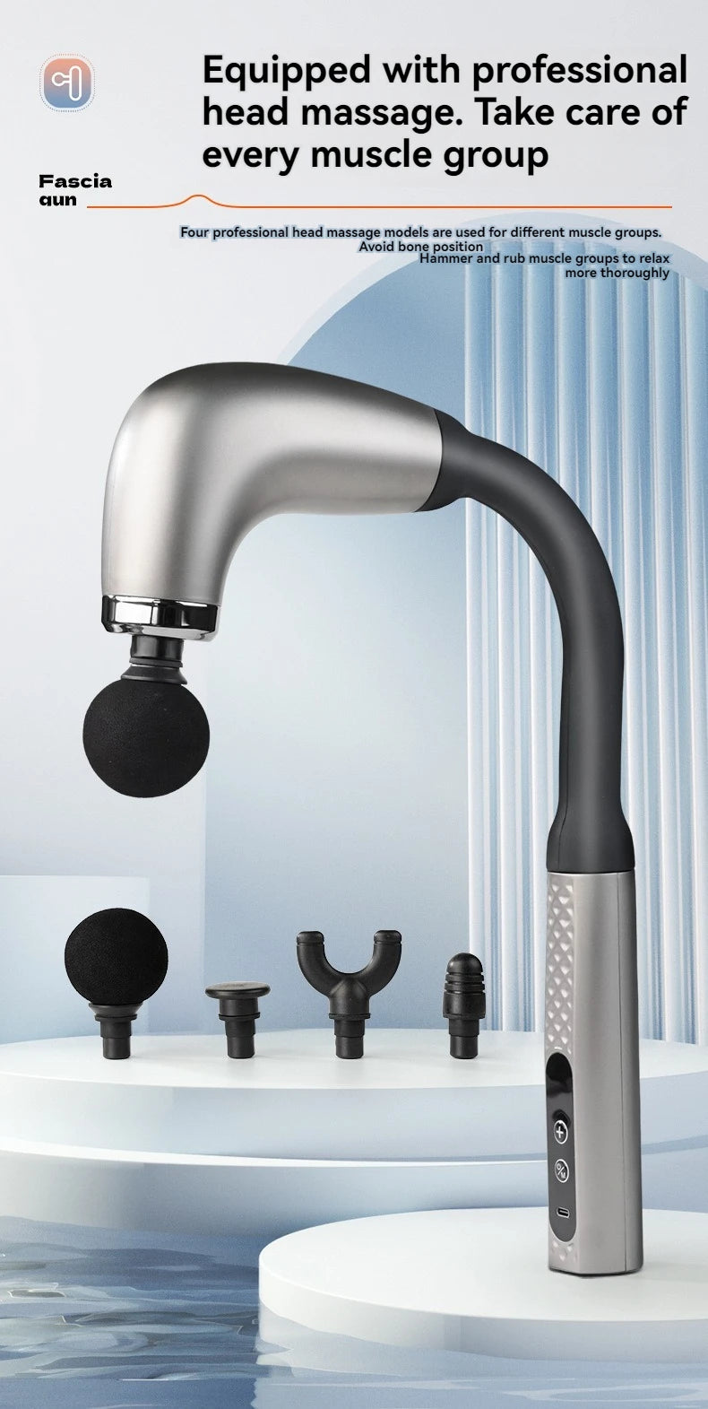 Fascia Gun Muscle Relaxation Massager