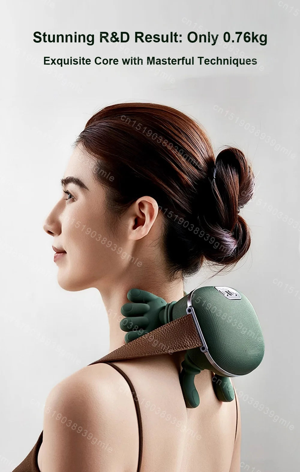 N7 Master Hand Shoulder and Neck Massager Cervical Spine Massager Trapezius Neck Massager Hot Compress Electric Cervical