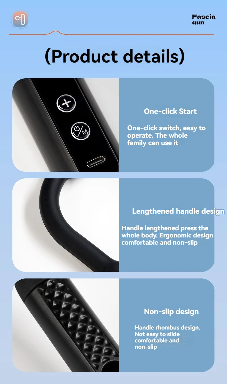 Fascia Gun Muscle Relaxation Massager