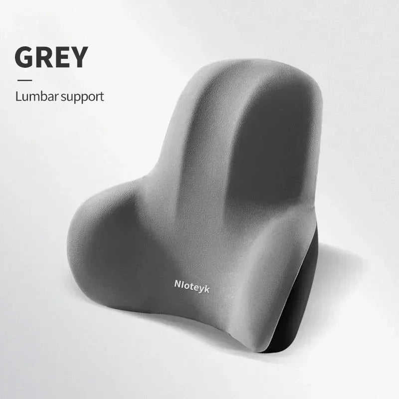 Car Memory Foam Neck Pillow Protection Lumbar Backrest Cushion