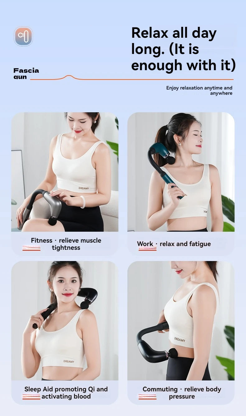 Fascia Gun Muscle Relaxation Massager