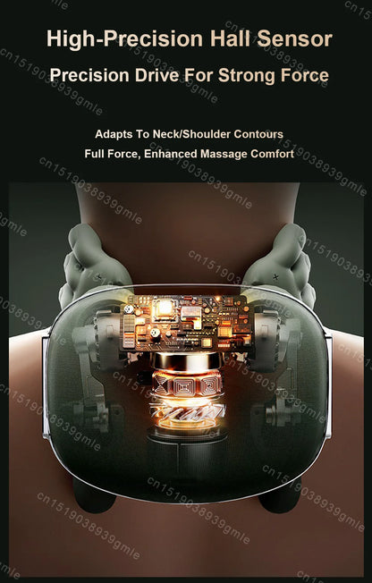 N7 Master Hand Shoulder and Neck Massager Cervical Spine Massager Trapezius Neck Massager Hot Compress Electric Cervical